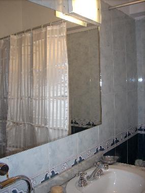 main bathroom with bathtub
