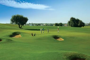 The golf course