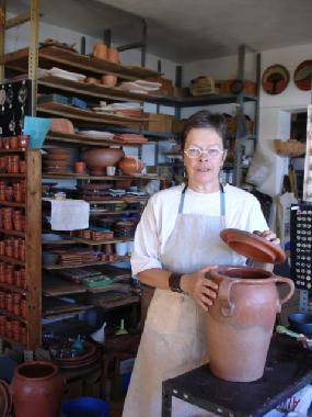 In my ceramic studio