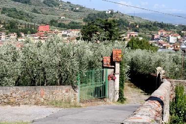 Just after corner...