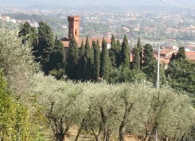 One of the castels in Pescia-5 minutes from villa.