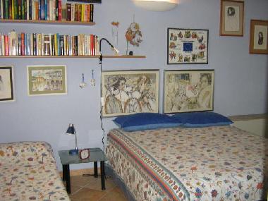 blue bedroom
