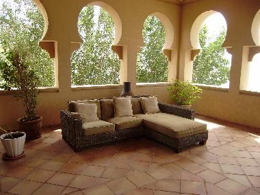 Master bedroom balcony