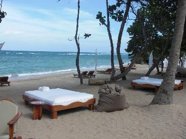 Members only beach available only with the upgrade