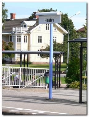 House seen from the train station