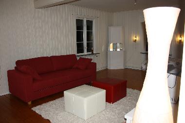 Living-room in the flat with a bed sofa (2 pers.)