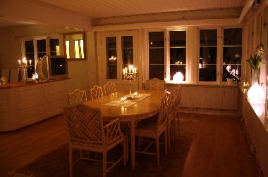 Dining-room for all the guests