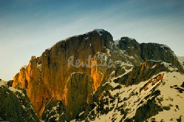San Carlos Peak seen from home