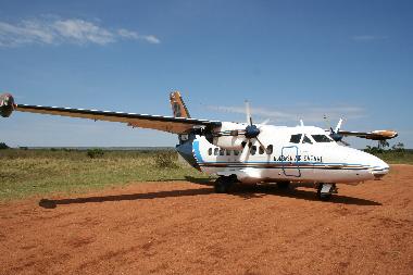 Villa Palmpark, only 10 min. to the airstrip Ukunda. From here you can start to all parks