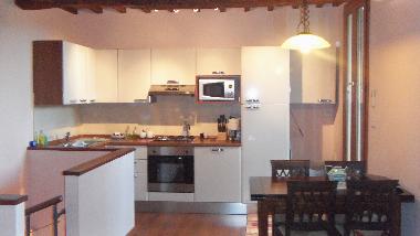 Self-catering kitchen with balcony