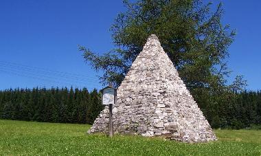 Cheops pyramid near Neudorf