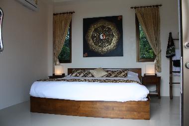 Kingsize bed uppstairs