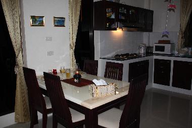 Night view kitchen