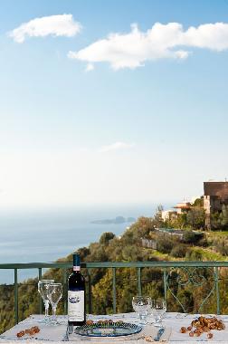 view from the balcony