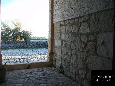 The view from the apartments.