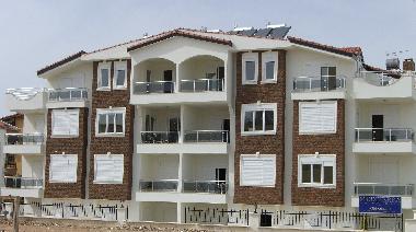 Front view of the complex