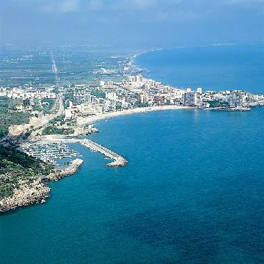 Oropesa del Mar from air