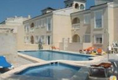 Communal Pool.Shared by only 8 apartments.Complete with sun beds,parasols and tables.