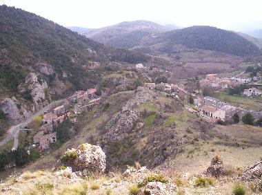 The village from above