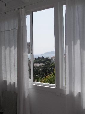 View from the pergola to the sea