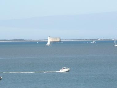 Forte Boyard just off the coast