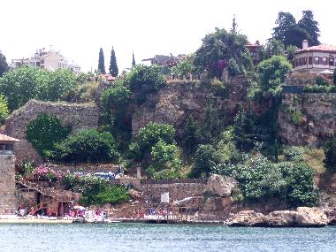 Local beach Kaleici (5 min from villa)