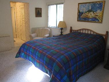 Master bedroom & adjoining dressing room/bathroom