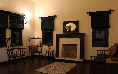 Cottage - Drawing with working Fireplace