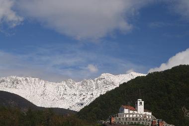 Kobarid on a winters day