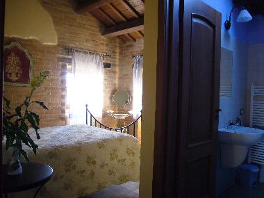 Farmhouse - 1st floor. One of Five rustic bedrooms.  NOTE:  ALL have ensuite bathrooms.
