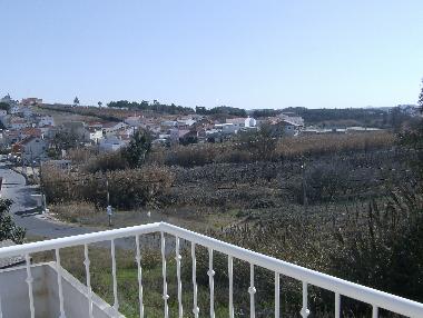 Rear view from bedroom balcony