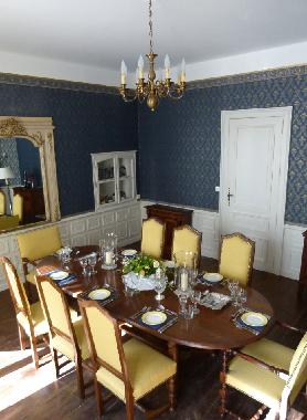 The dining room