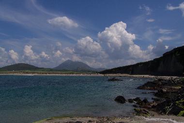 Carramore Beach with Croagh Patrick