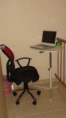 your computer area with wifi provided