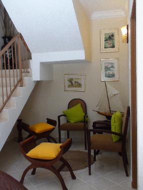 chatting area with familie or friends