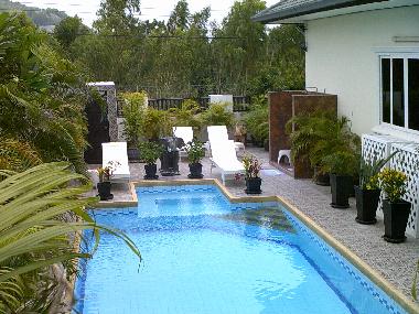 10 x 4 sq.metre Salt Water Pool & Spa.