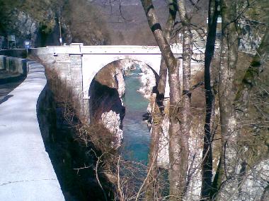 Napolen's bridge in Kobarid