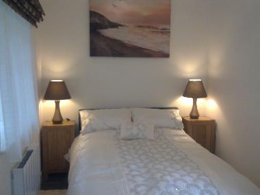 The main bedroom at the gatehouse