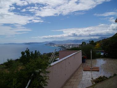 terrace view on Split