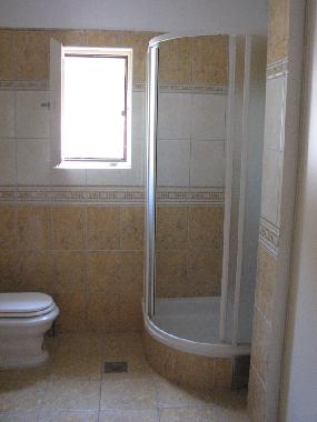 toillet with shower