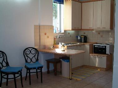 View of kitchen - livingroom