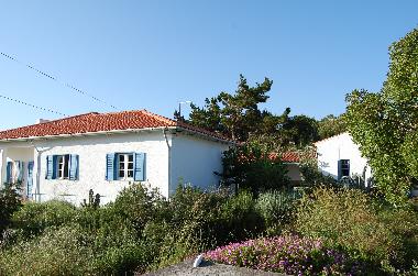 Front view of the house