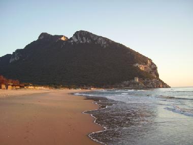 Circeo promontory and the Sabaudia sand beach