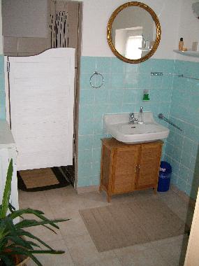 Bathroom with separate shower (and separate WC)