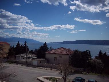 view from our balcony