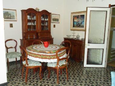 The dining room