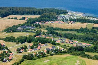 Overview of the Lojt Holiday Center / Sandsk�r beach