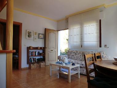 front door to the garden and pool, libary