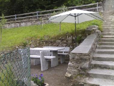 Lawn and granit table