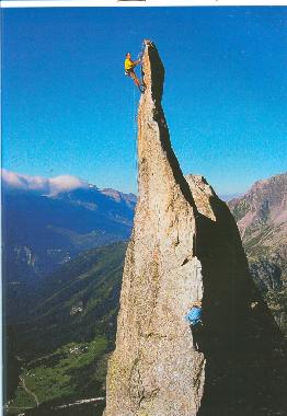 The "flame" in Albigna